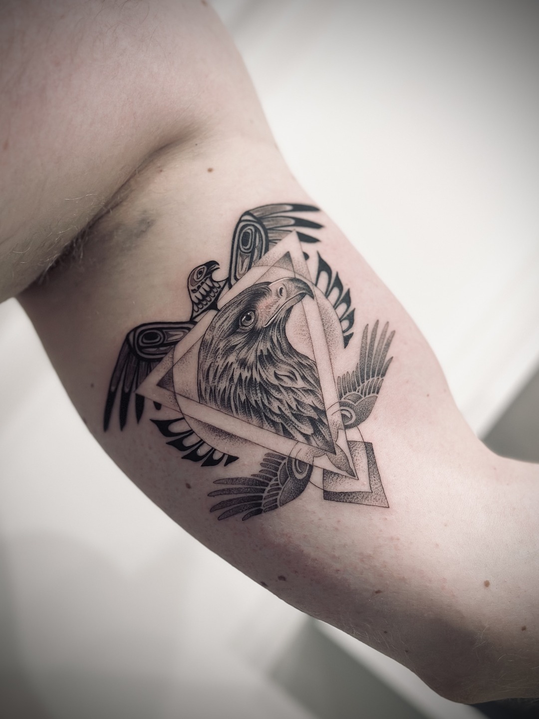 Tattoo by Matt Roe, Kensington London