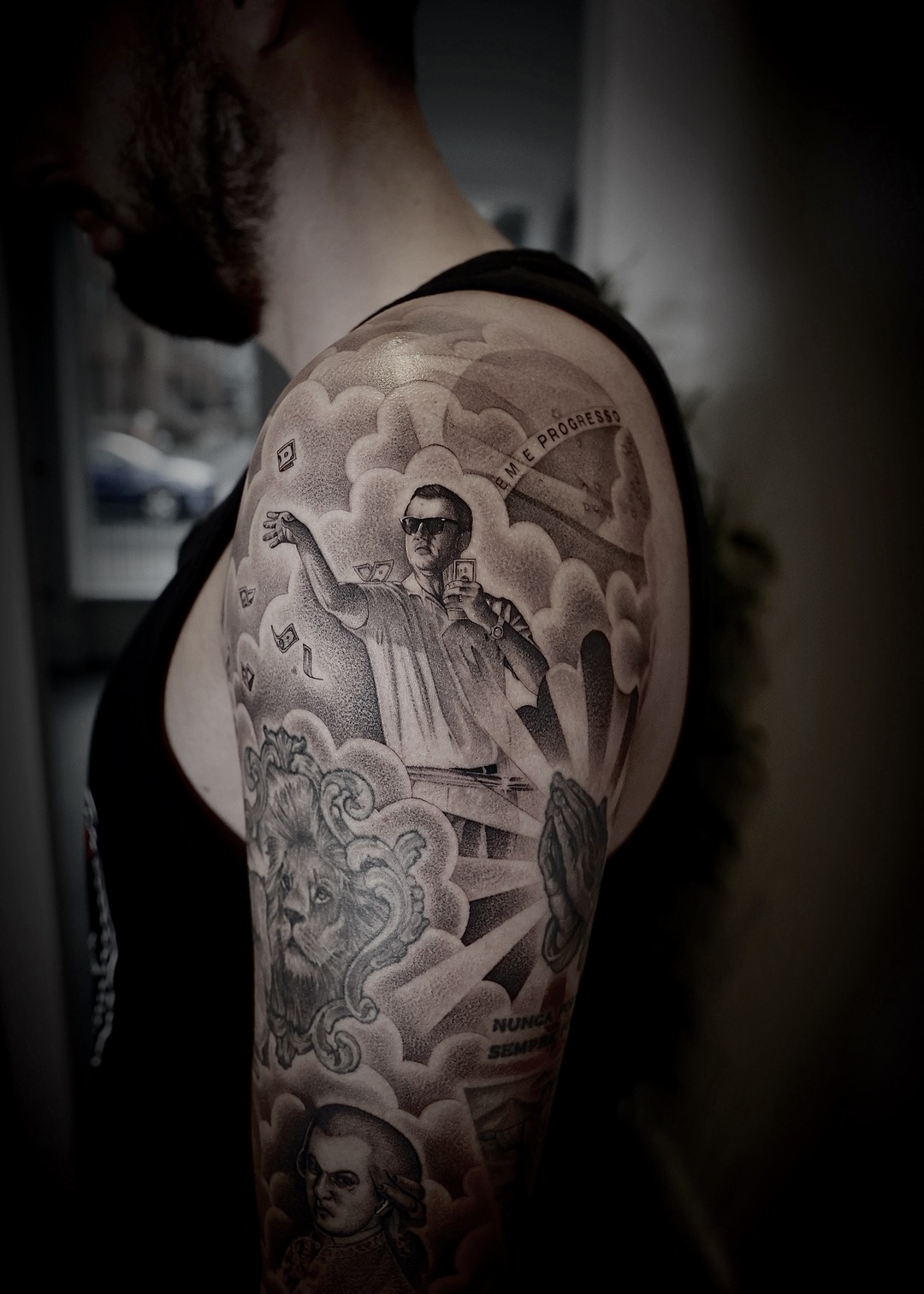Tattoo by Matt Roe, Kensington London