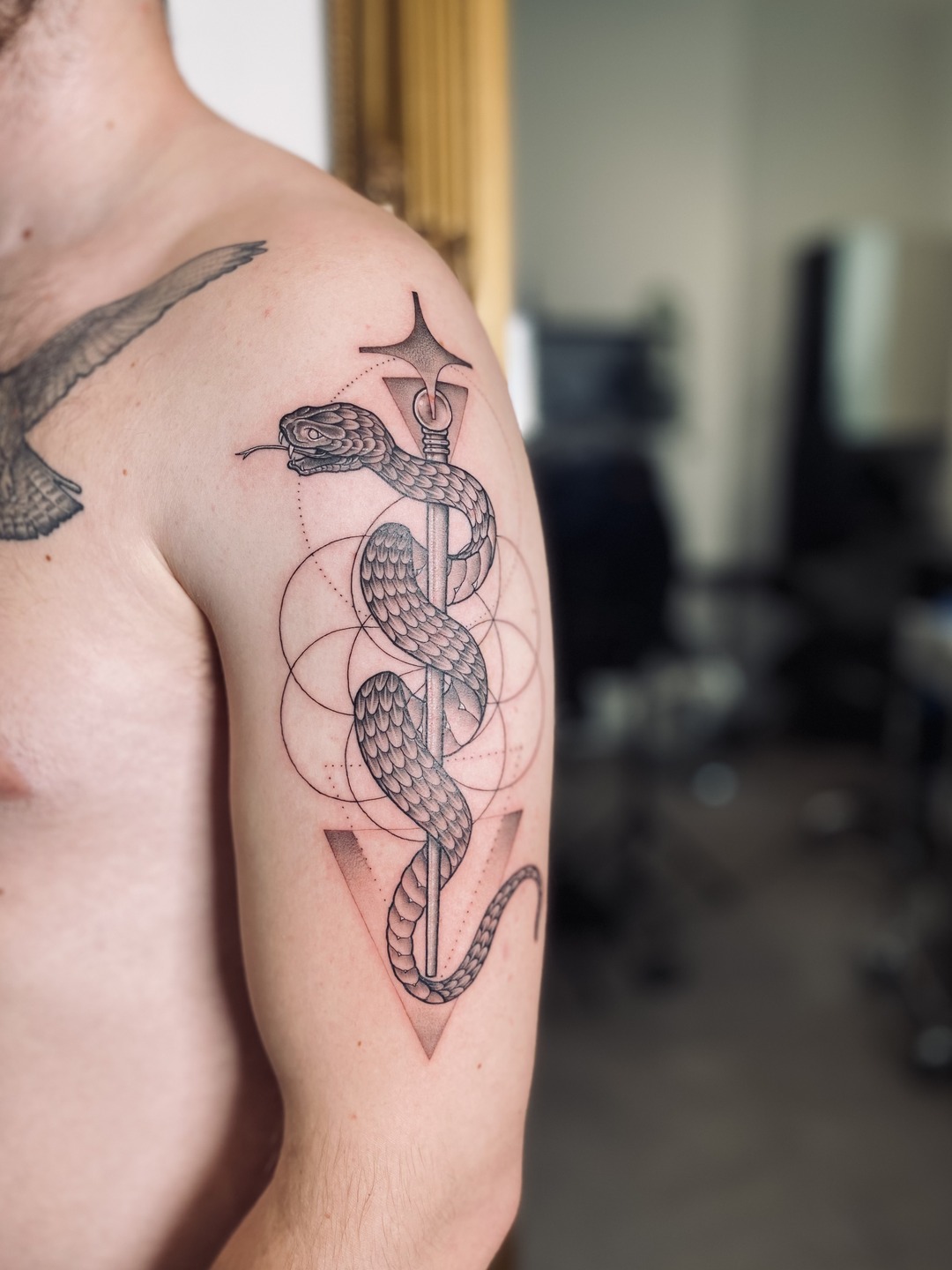 Tattoo by Matt Roe, Kensington London