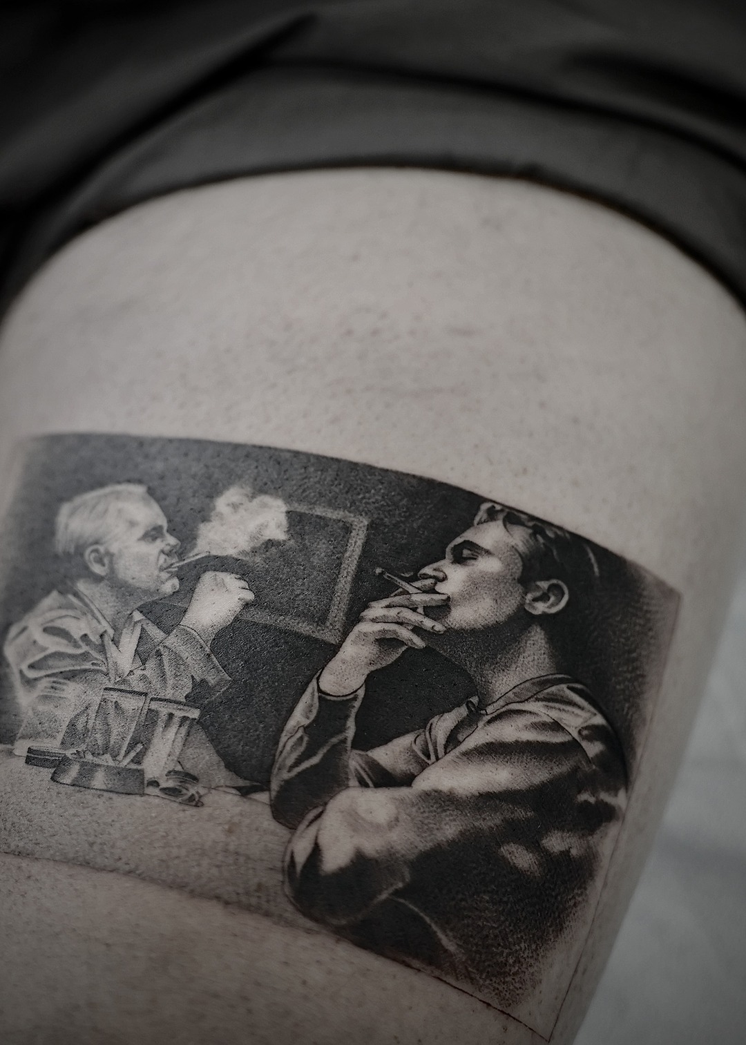 Tattoo by Matt Roe, Kensington London